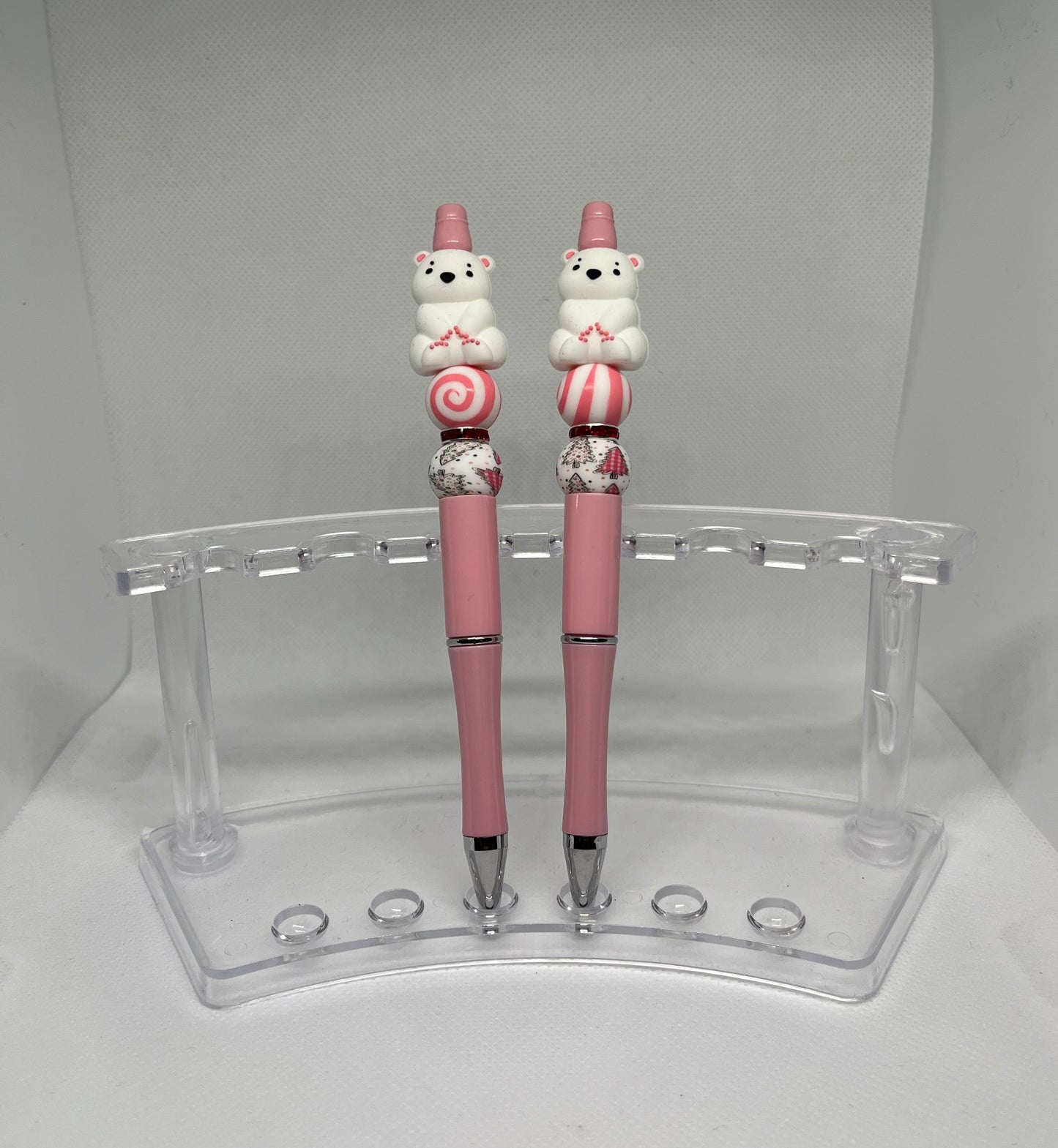 Polar Bear Beaded Pen