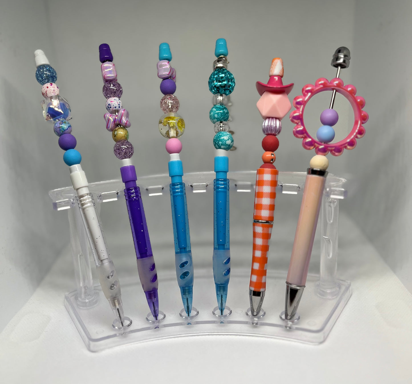 Colorful Beaded Pencils