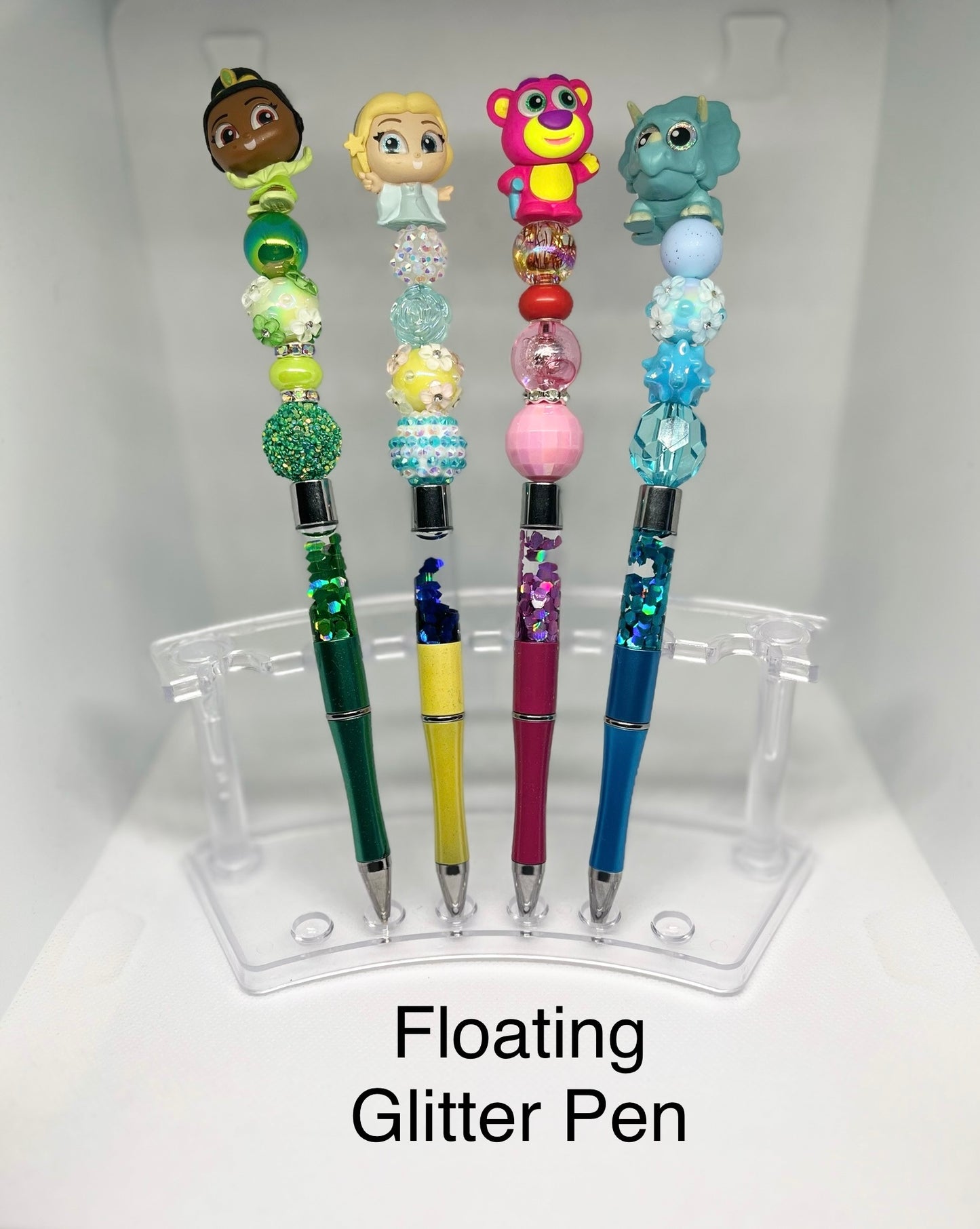 Floating Glitter Beaded Pen