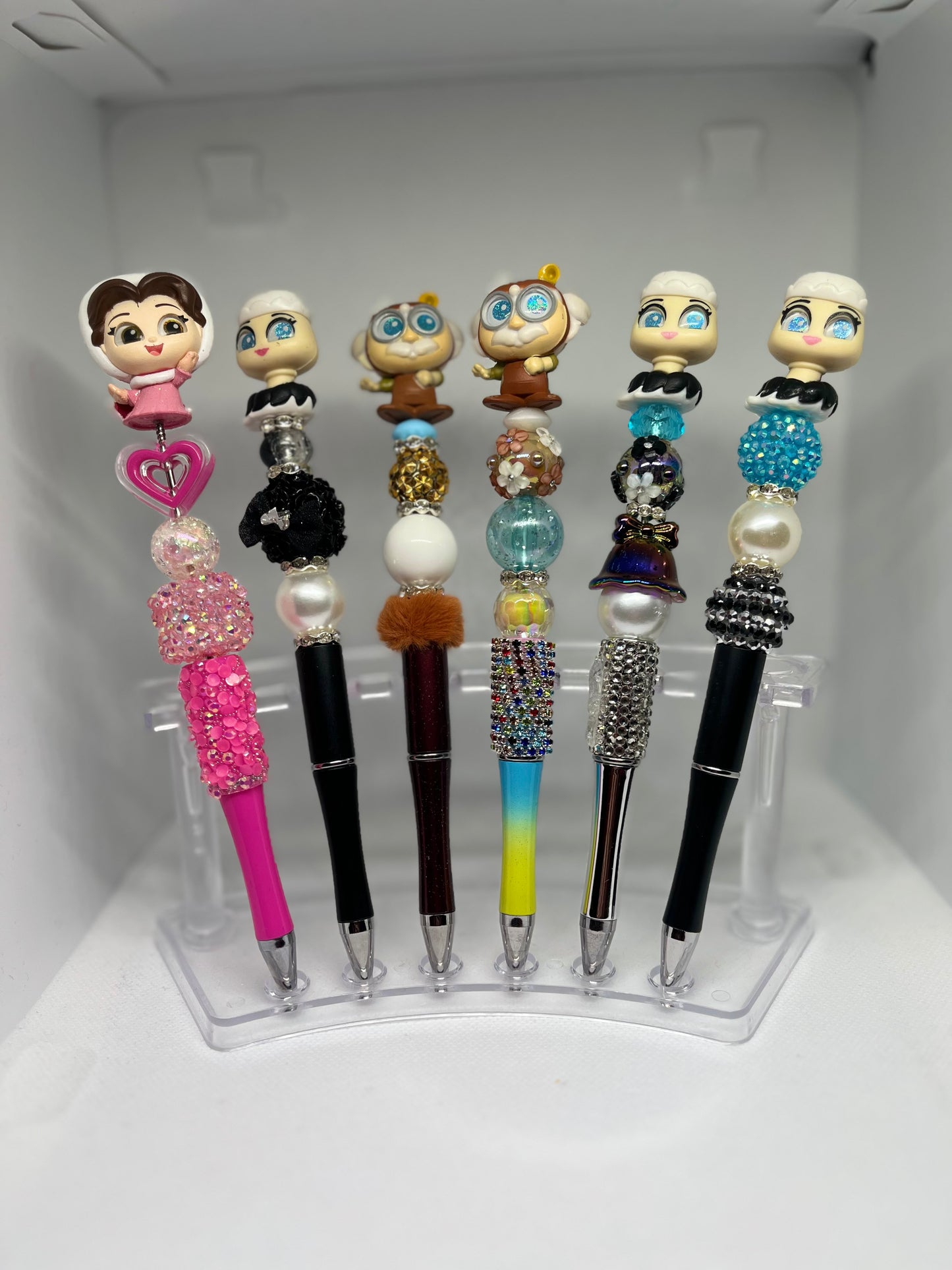Beauty and the Beast Doorable Beaded Pens