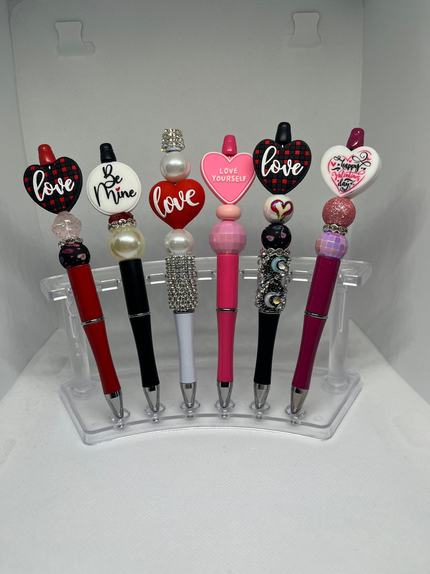 Valentines Day Beaded Pens #3