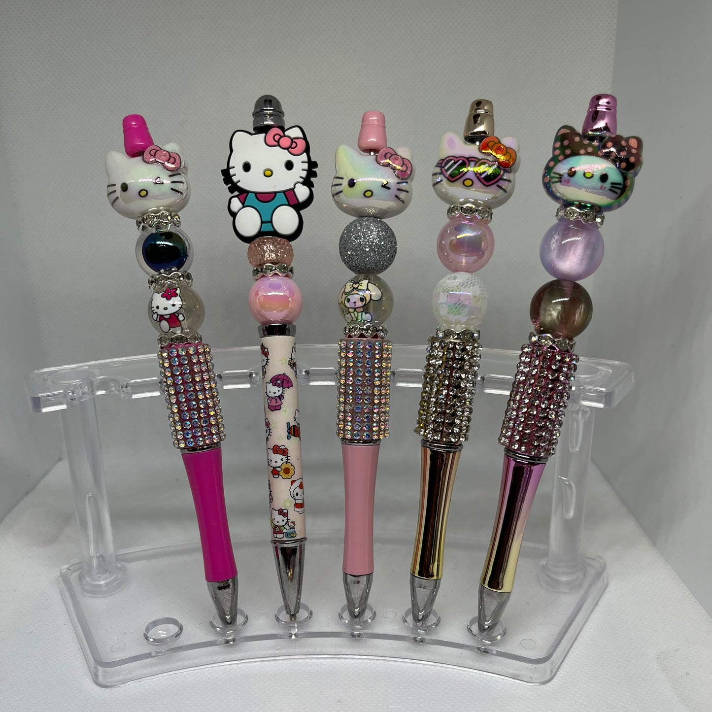 3-D Hello Kitty Beaded Pens