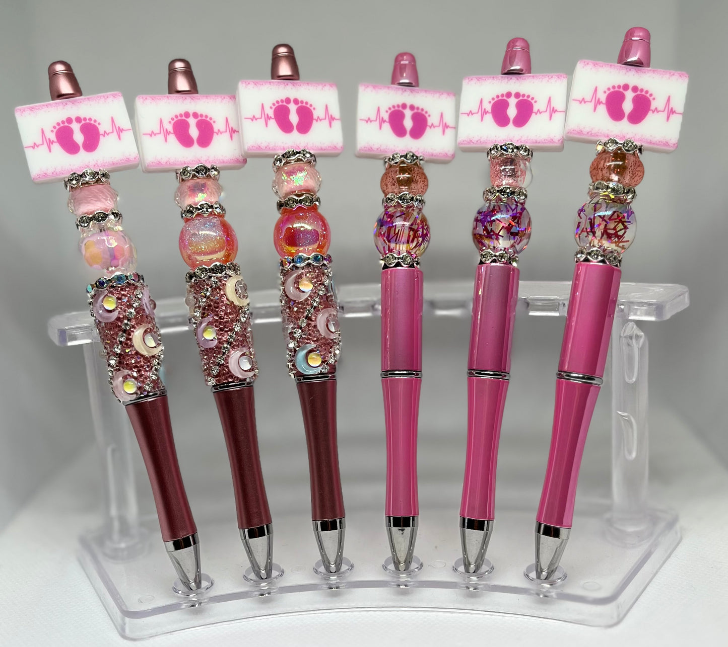 It's a Girl Beaded Pen