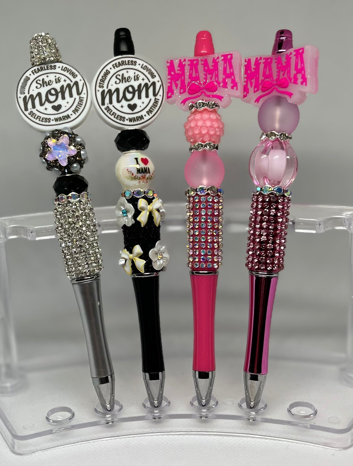 She is Mom & Mama Beaded Pen