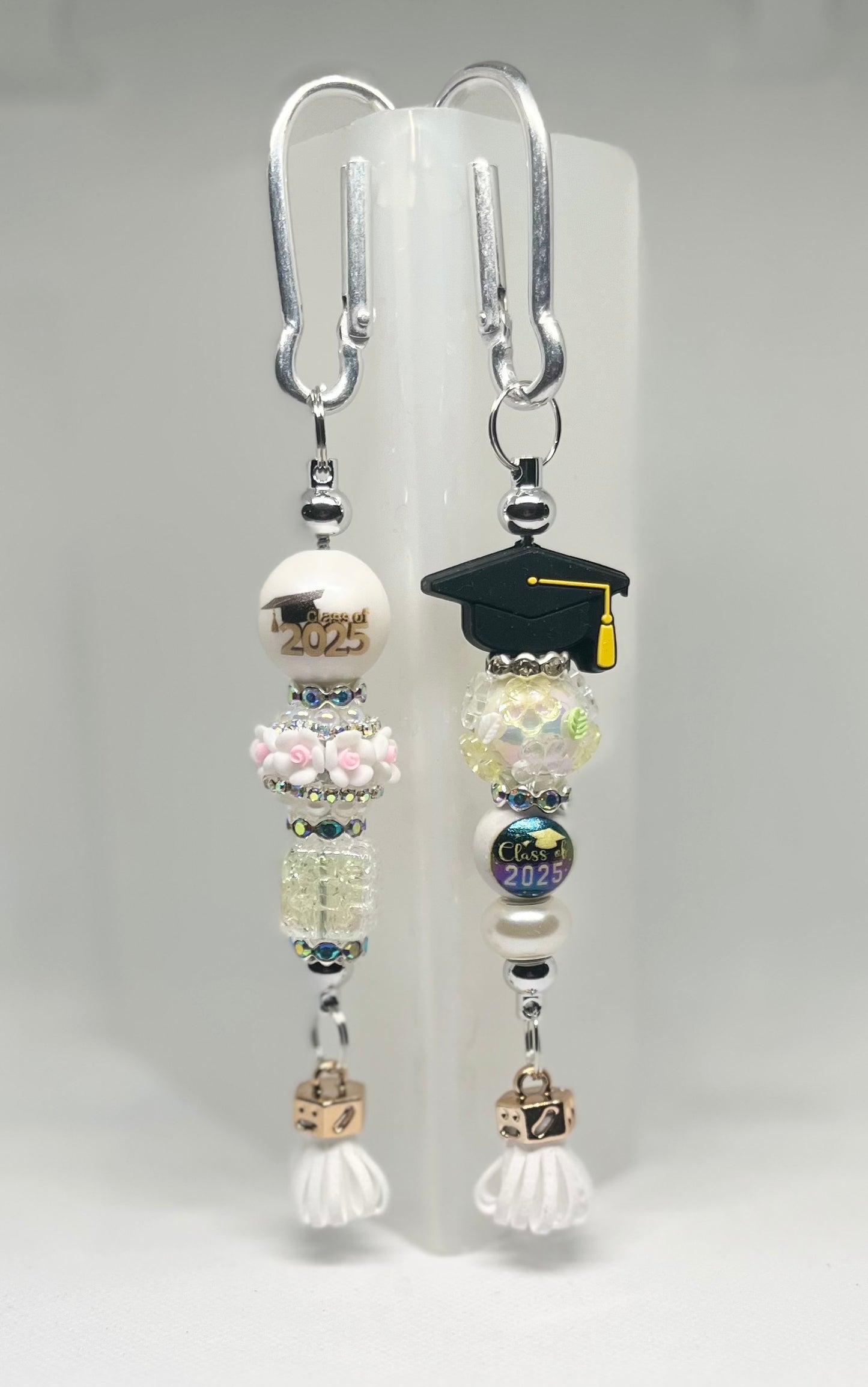 Senior 2025 Beaded Keychain