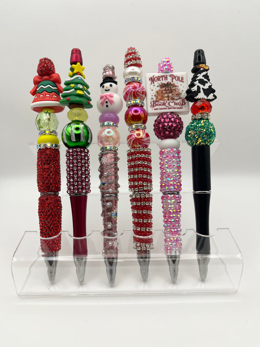 Beaded Pen - Christmas 01