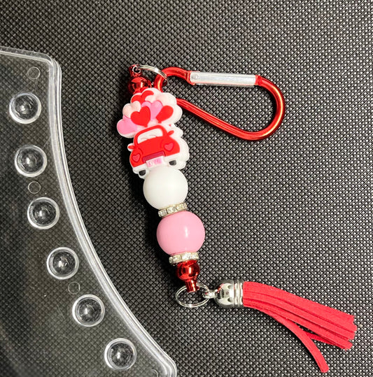 Lovely Beaded Keychain