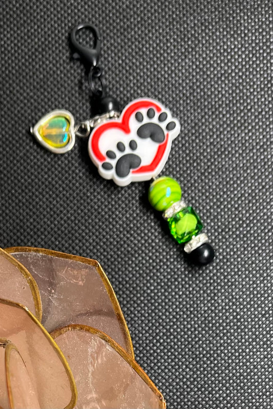 Pet Love Beaded Charm