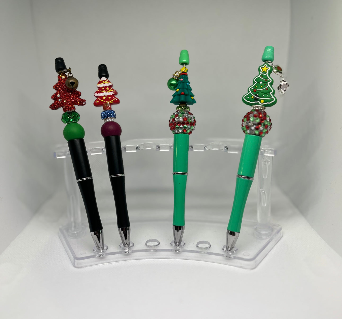 Christmas Tree Beaded Pen