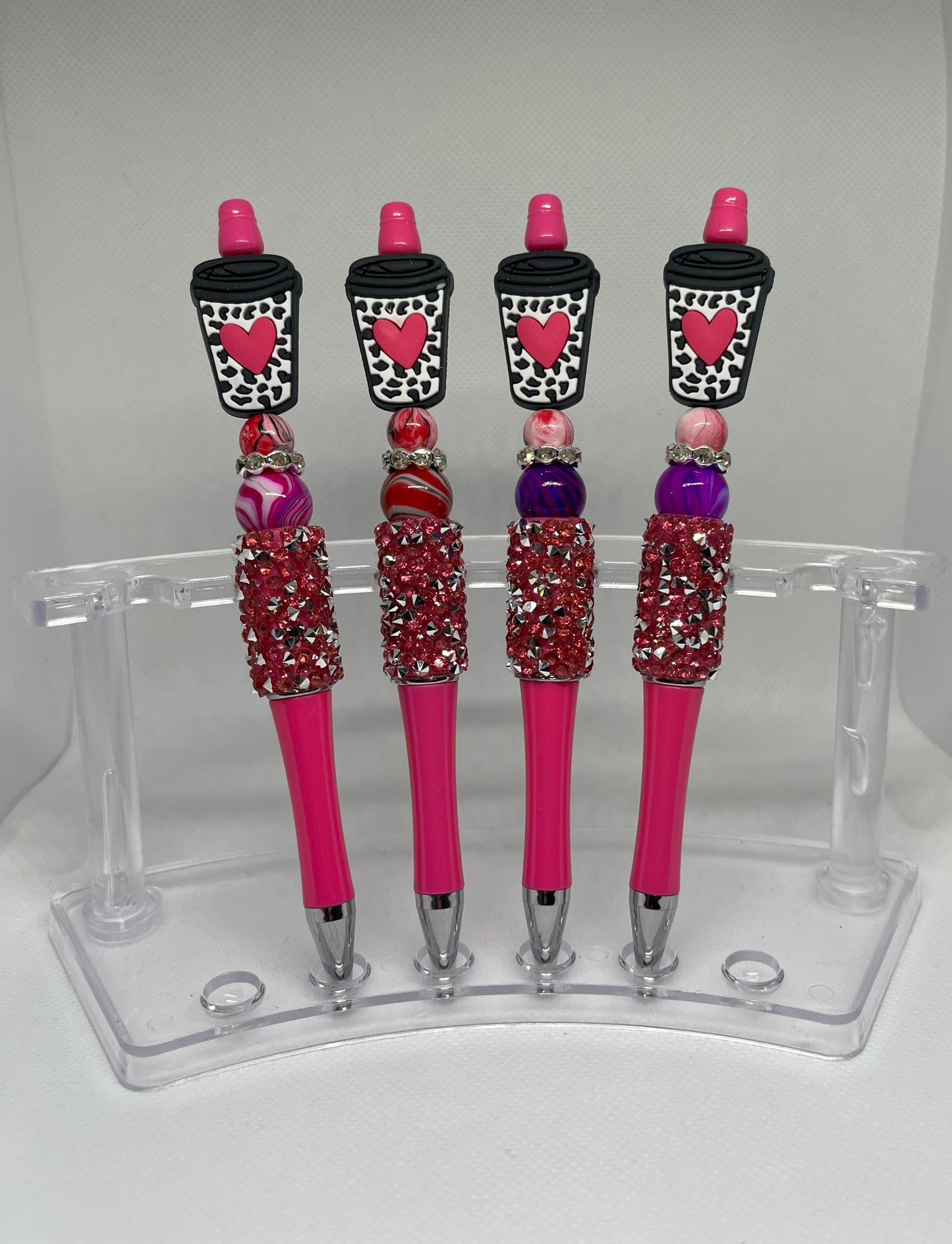 Leopard Love Beaded Pen