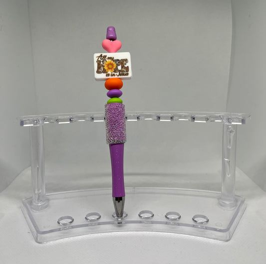 Jesus Beaded Pen