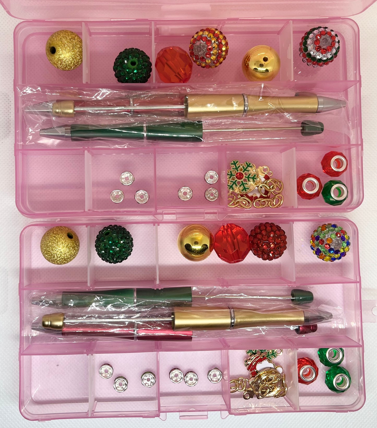 DIY - Christmas Beaded DIY Pen Set