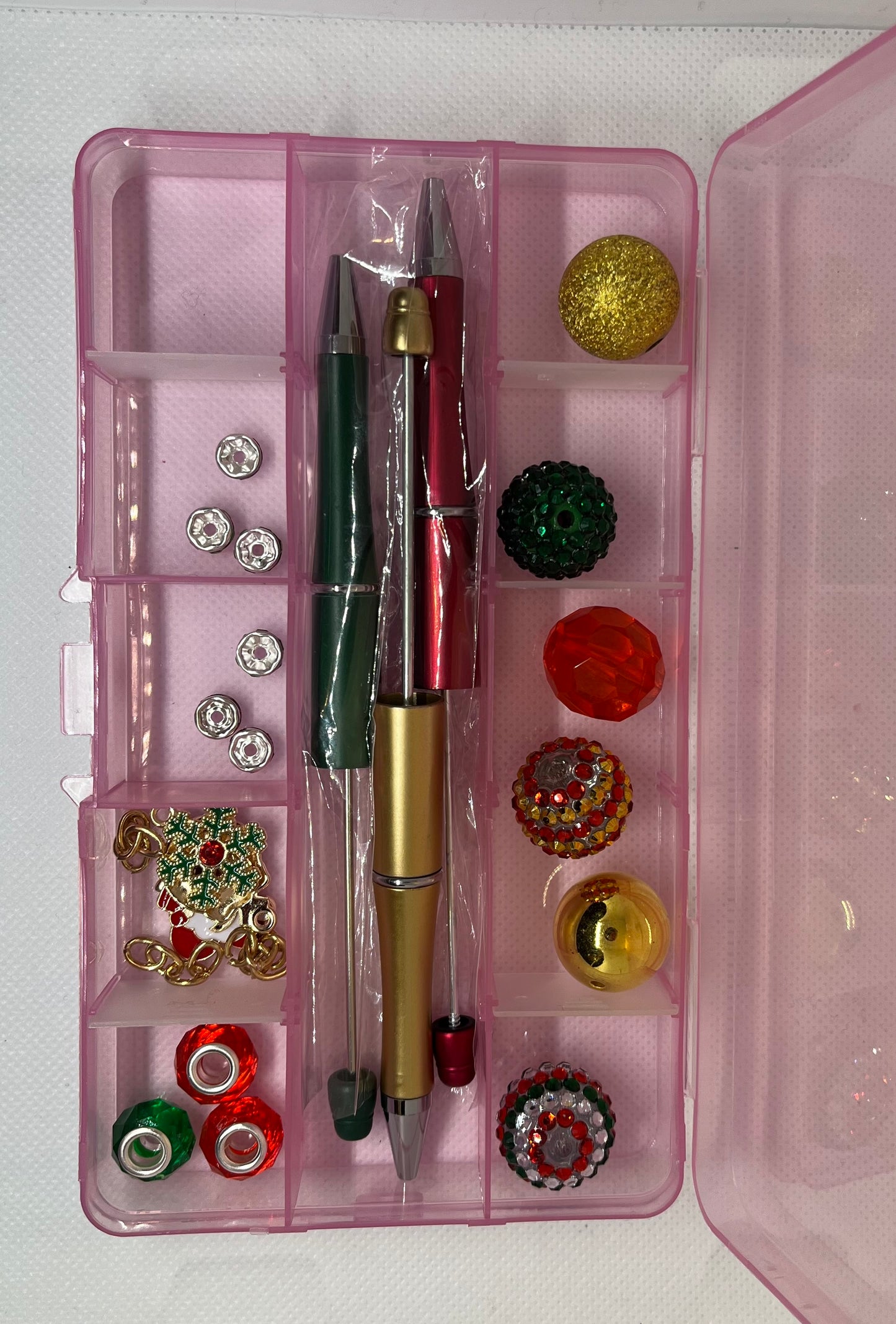 DIY - Christmas Beaded DIY Pen Set