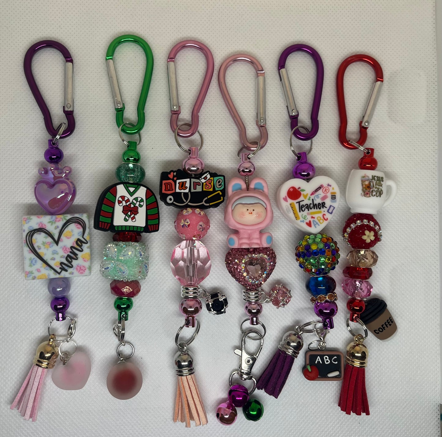 Featured Beaded Keychains