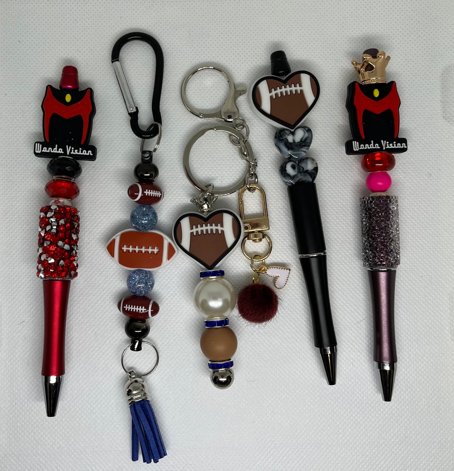 Sport Beaded Badge and Wanda vision Pen