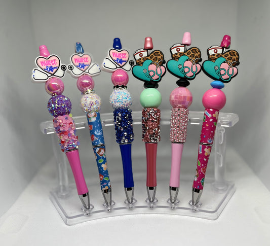 Nurse Beaded Pen