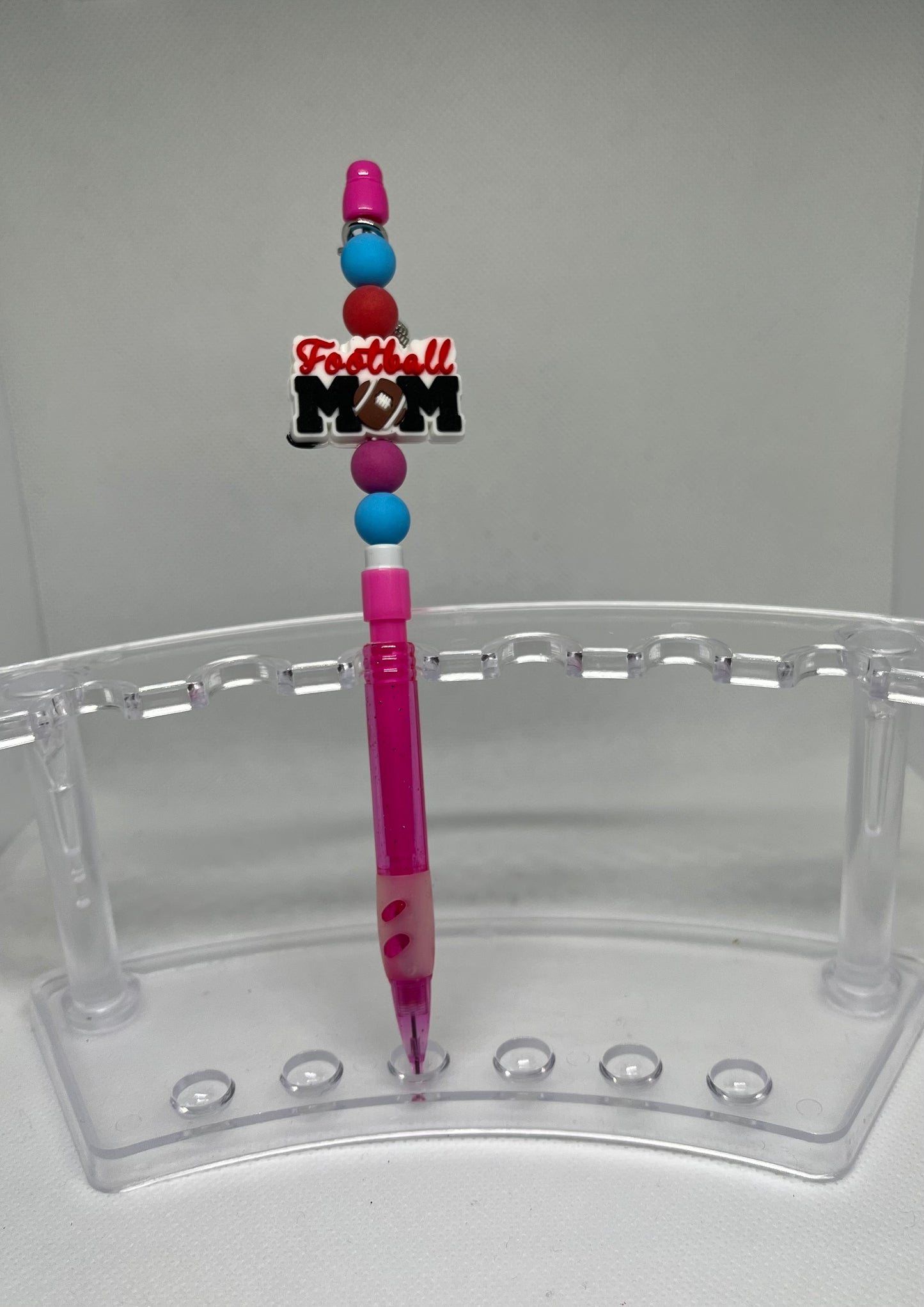 Mom Beaded Pencil