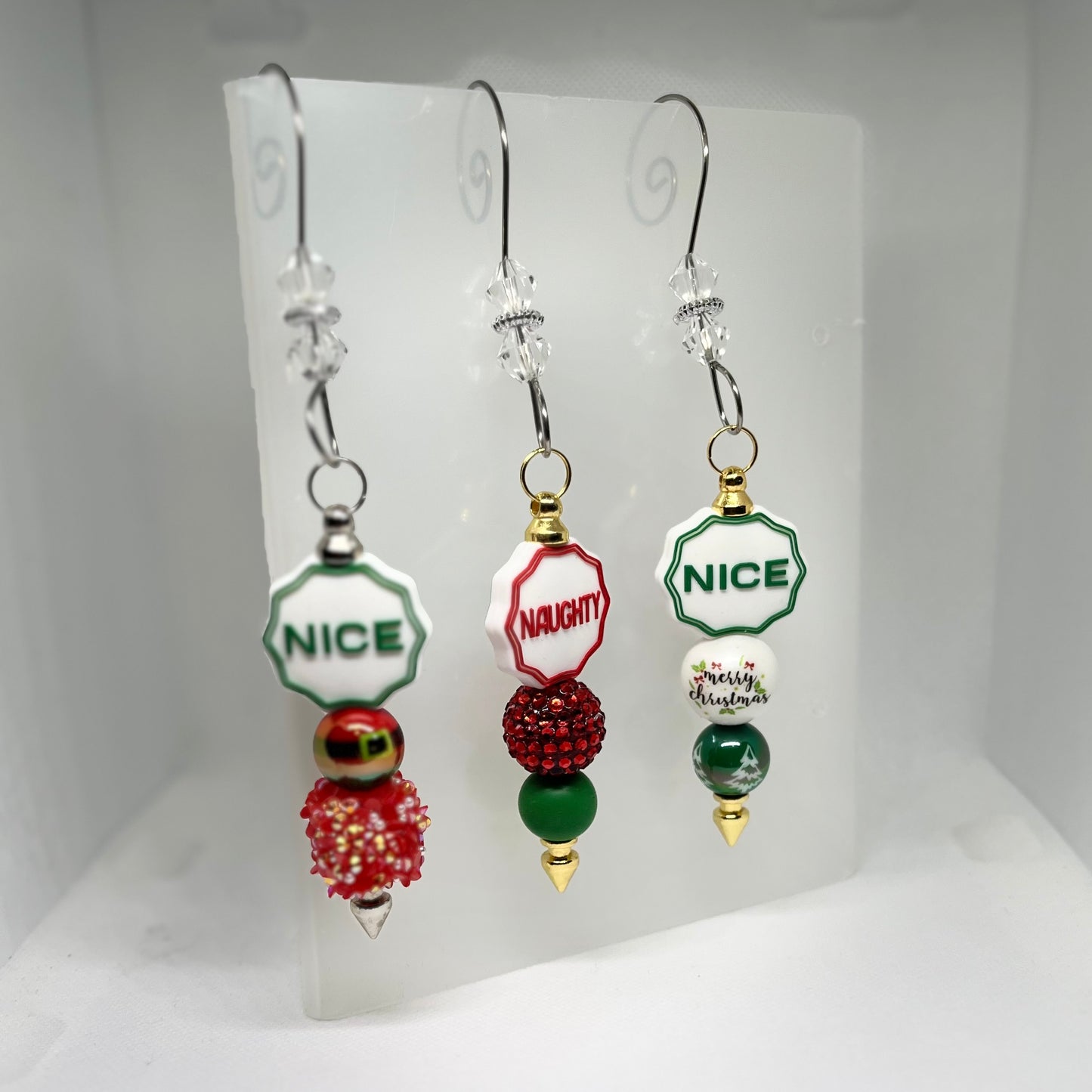 Christmas Beaded Ornaments