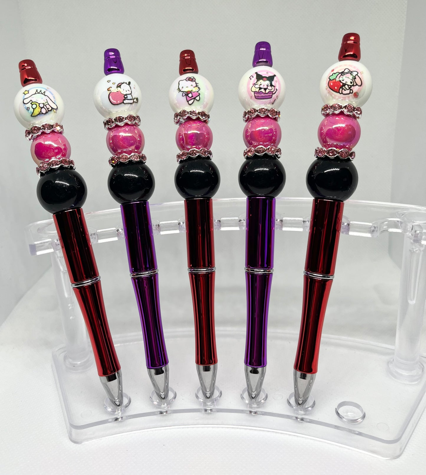 Hello Kitty and Friends Beaded Pens