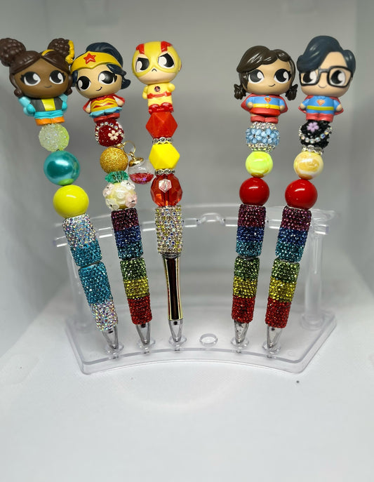 DC MINI Toppers Beaded Pens