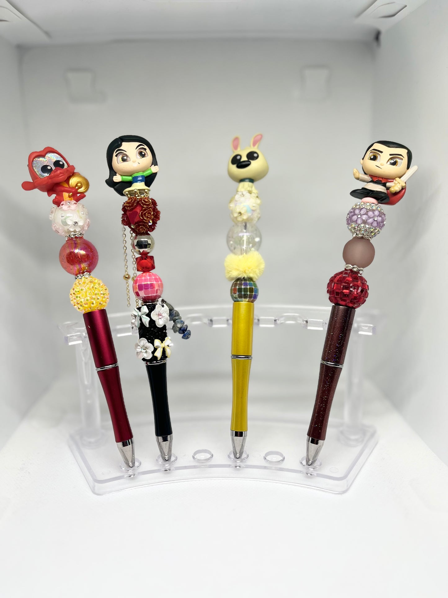 Mulan Doorables Beaded Pens