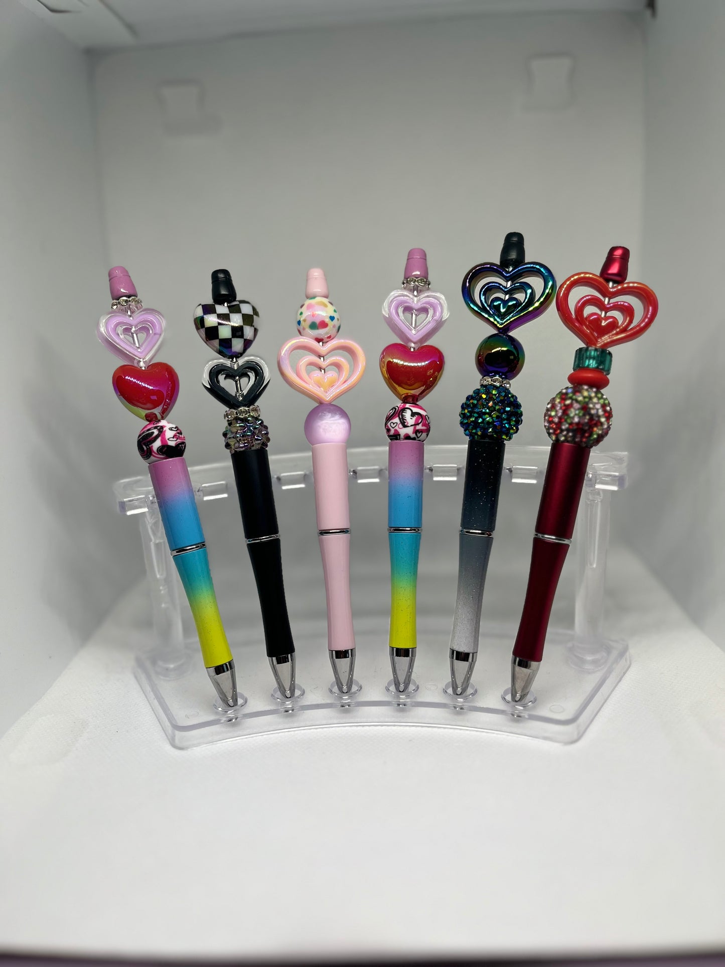 Valentines Day Beaded Pens #4