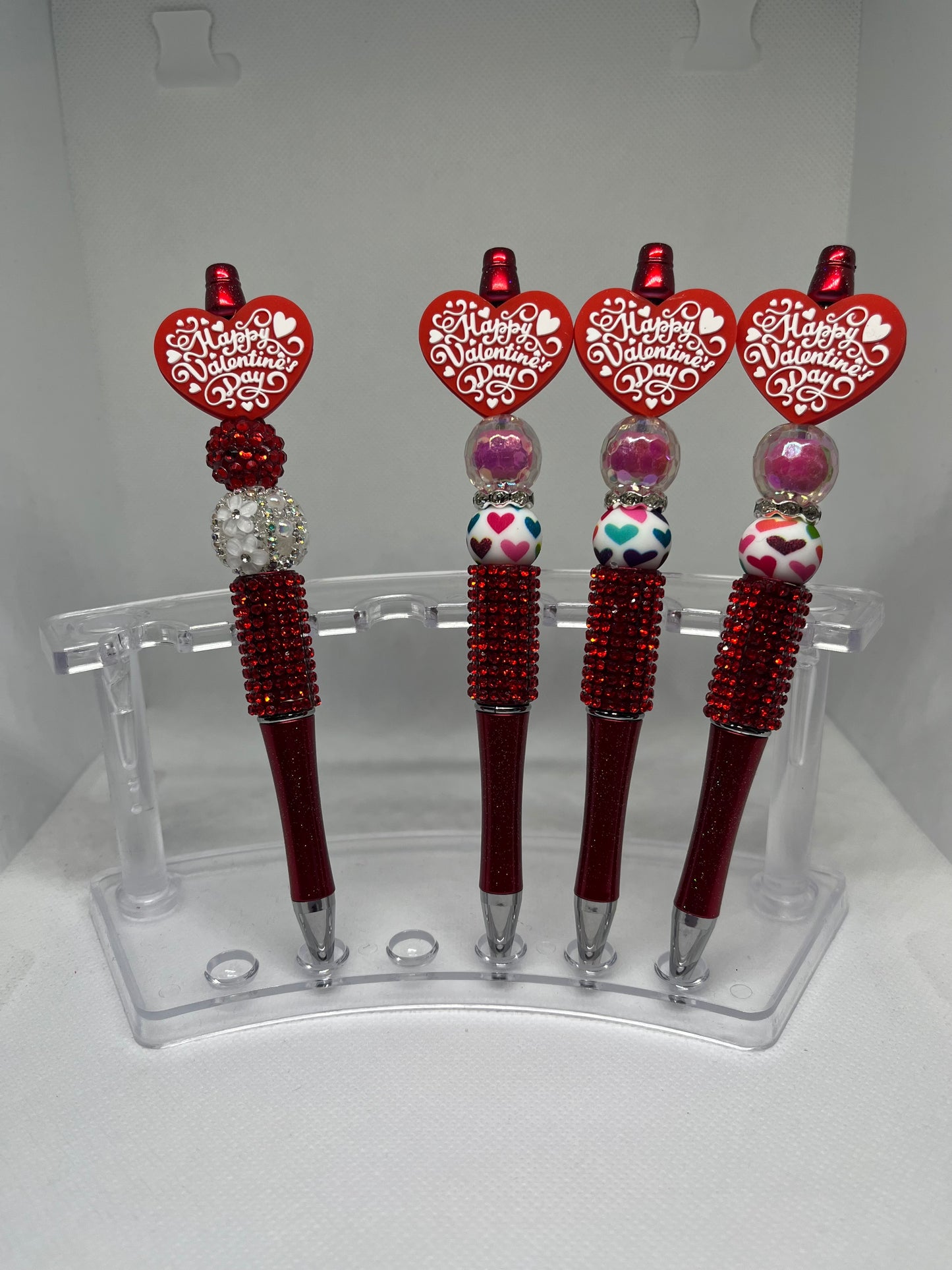 Valentines Day Beaded Pens #4