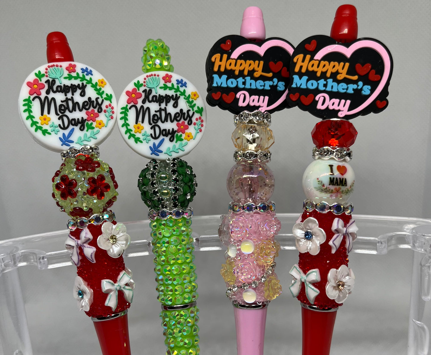 Happy Mother's Day Beaded Pen