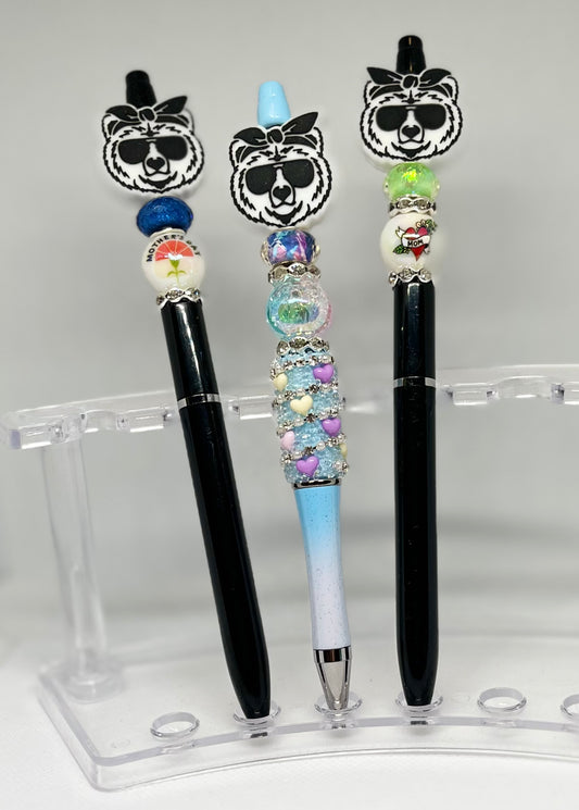 Mama Bear Beaded Pen