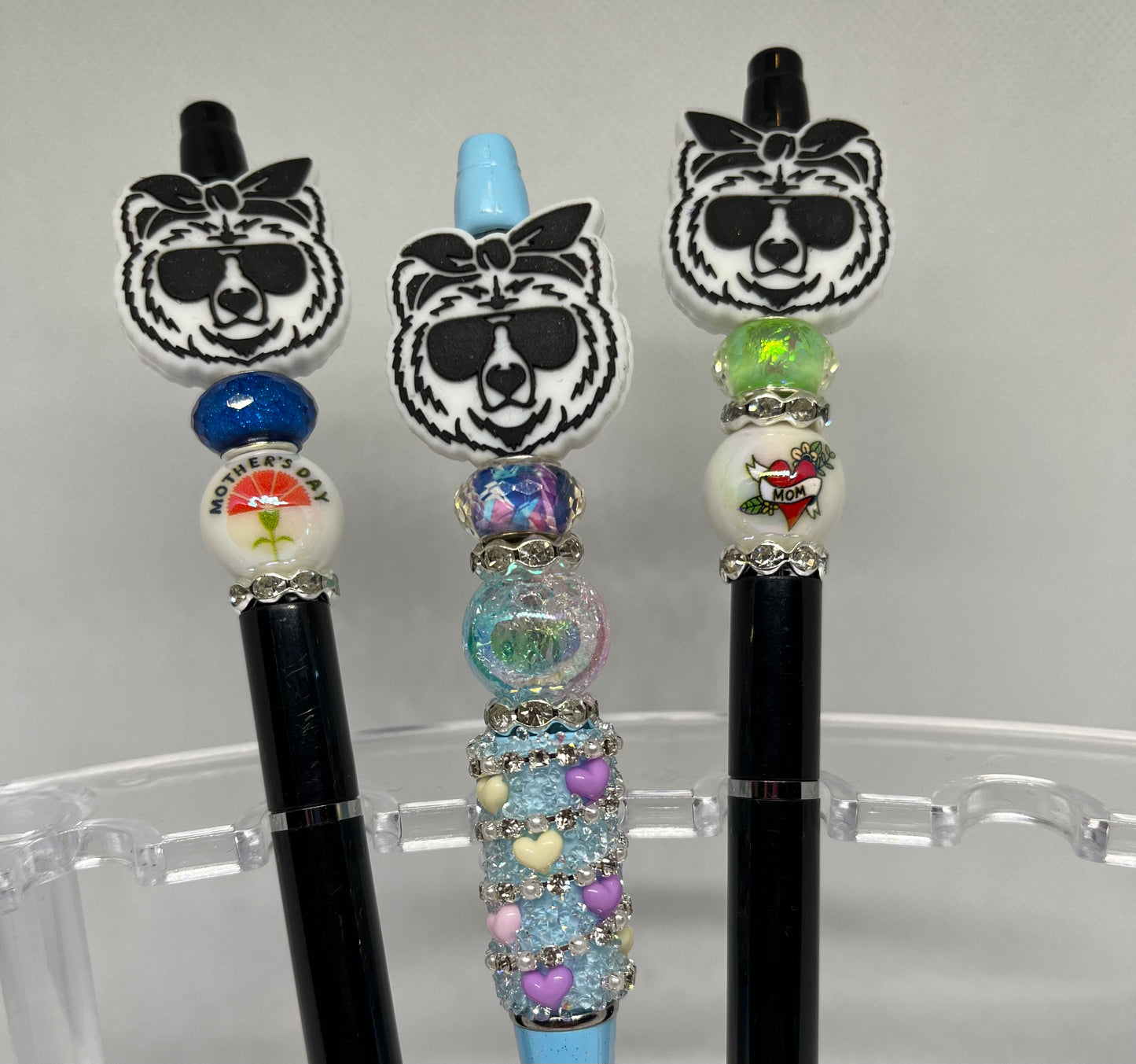Mama Bear Beaded Pen