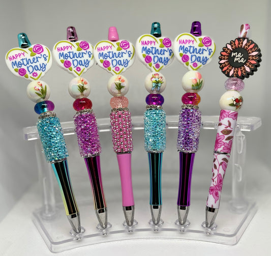 Happy Mother's Day Beaded Pen
