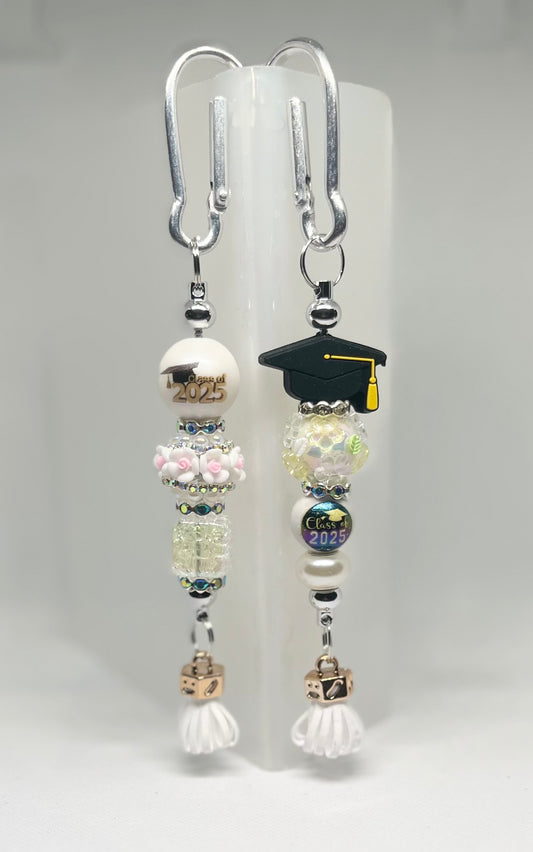 Senior 2025 Beaded Keychain