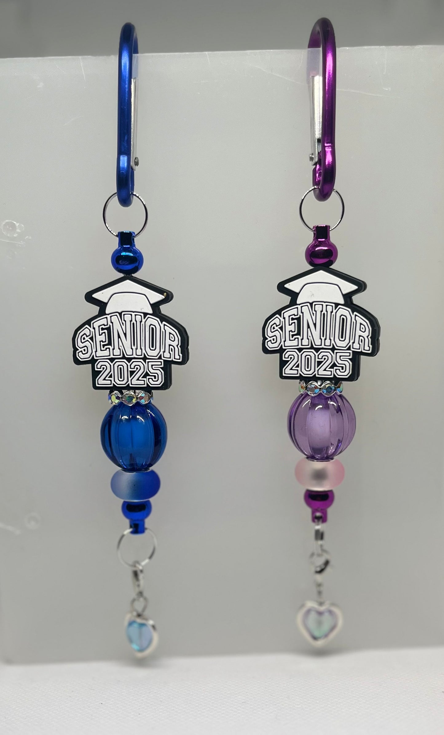 Senior 2025 Beaded Keychain